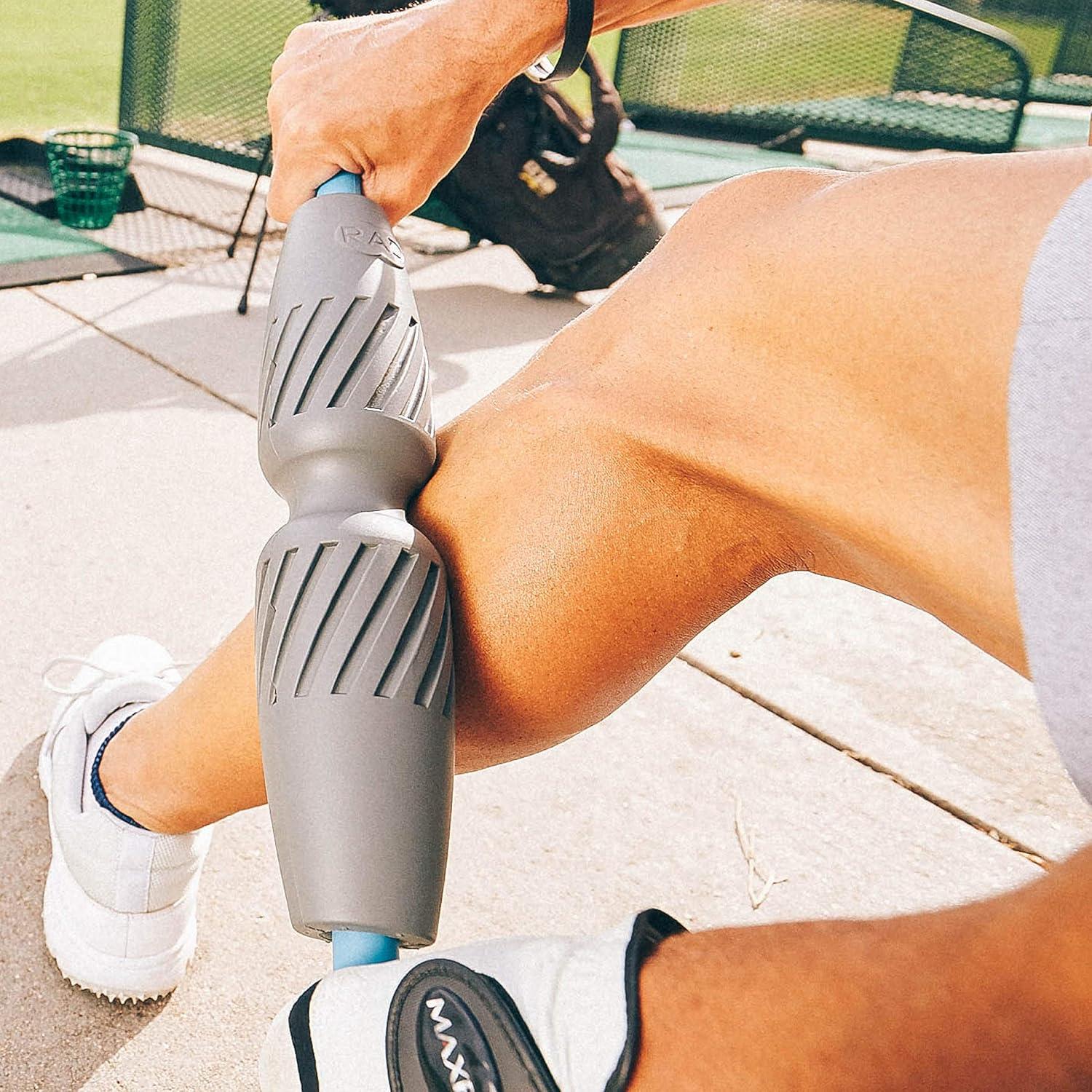 Kit de Drenaje Muscular RAD 2-en-1 con Rodillo y Bastón