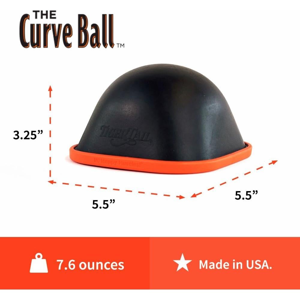 Pelota Curva Tiger Tail - Liberación Muscular Estacionaria 14 cm