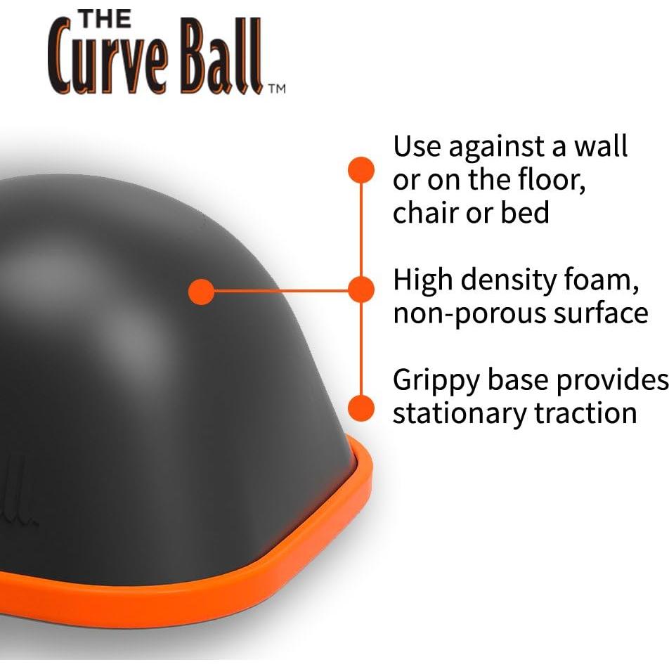 Pelota Curva Tiger Tail - Liberación Muscular Estacionaria 14 cm