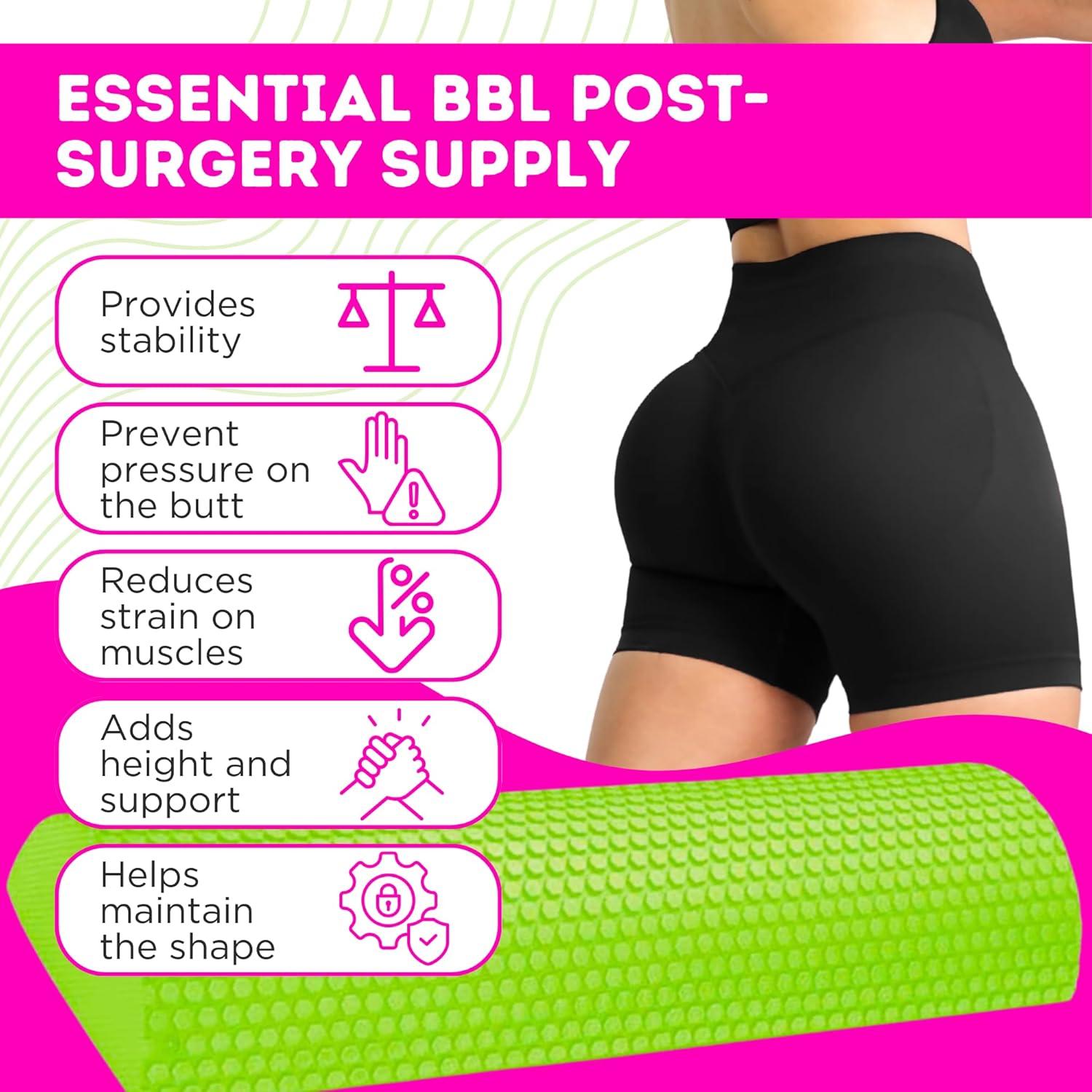 Almohada Elevadora de Inodoro BBL Bombshell Verde 38x12cm