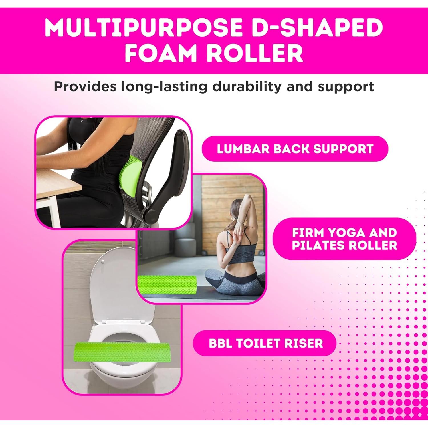 Almohada Elevadora de Inodoro BBL Bombshell Verde 38x12cm