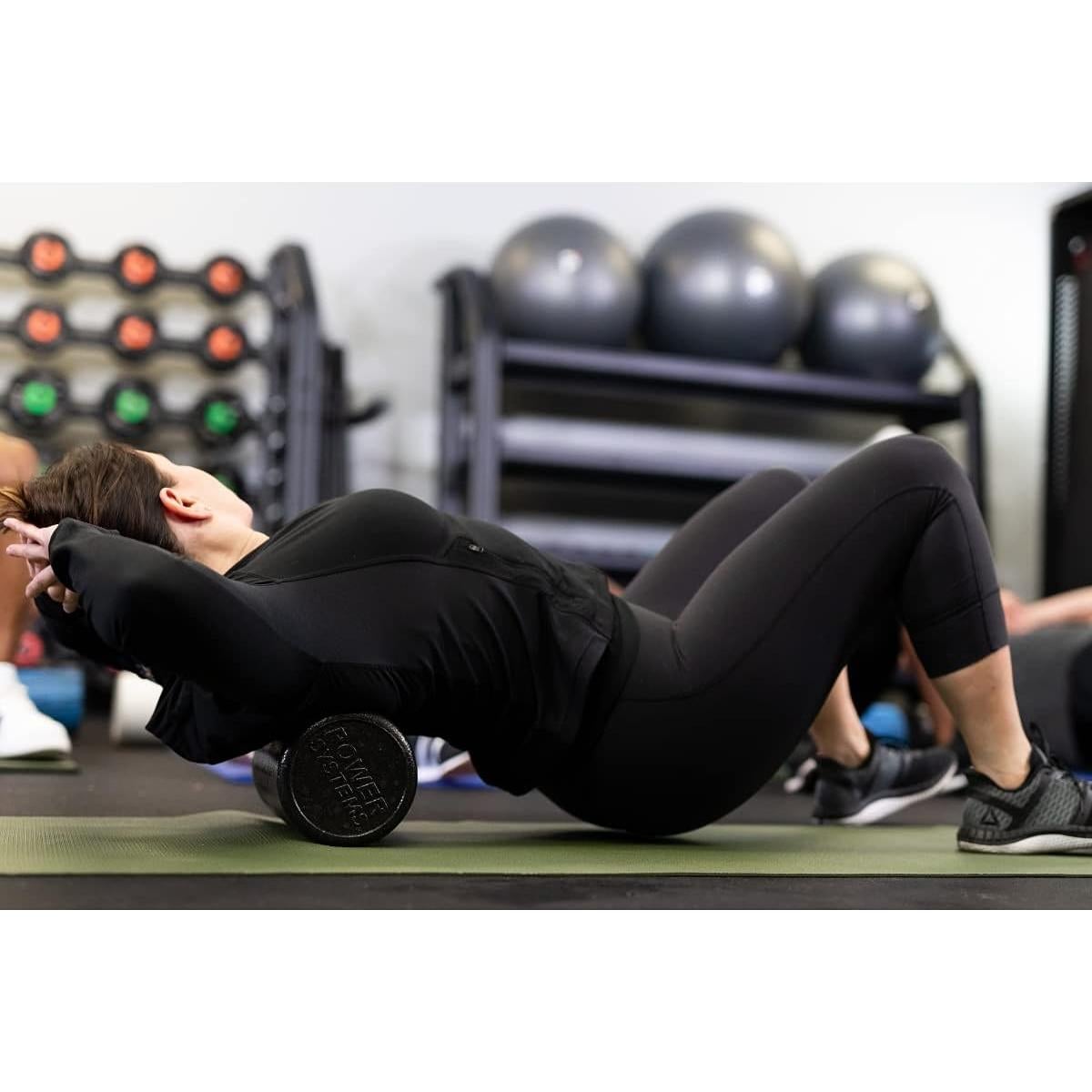 Rodillo de Espuma Densa Power Systems 45.72 cm - Alivio Muscular