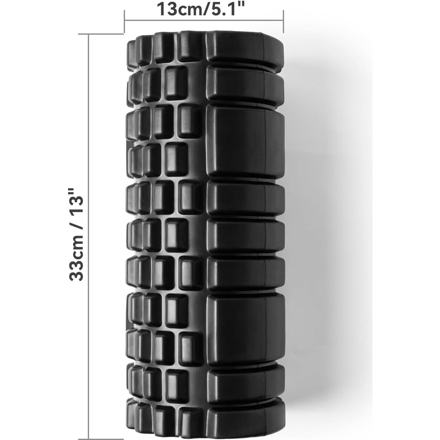 Rodillo de Espuma 33 cm + Anillo de Pilates 36 cm - Alta Densidad