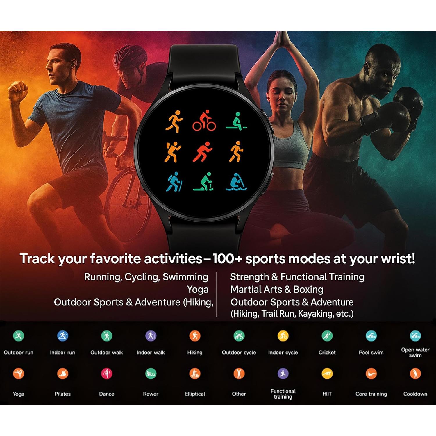 Reloj Inteligente NexGen AMOLED 1.43" GPS Impermeable