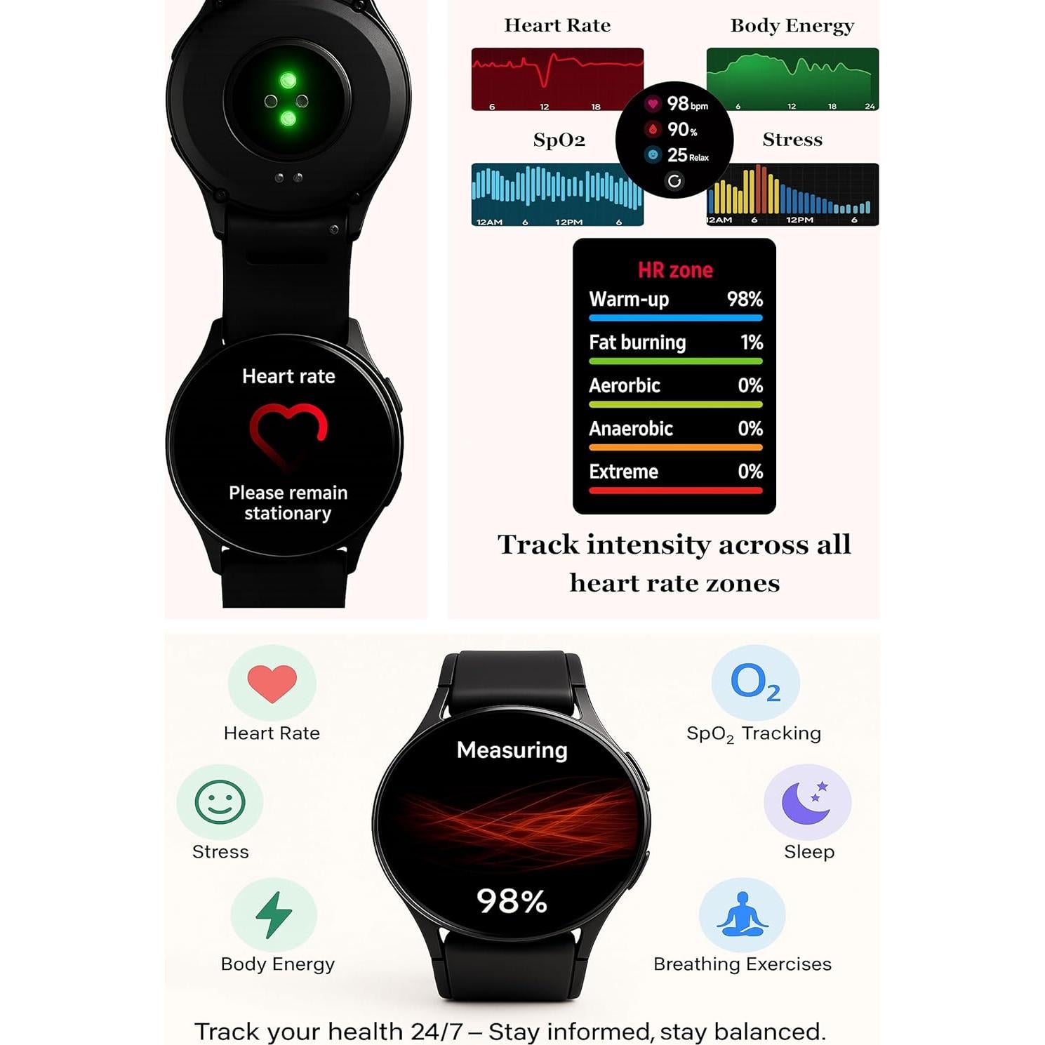 Reloj Inteligente NexGen AMOLED 1.43" GPS Impermeable