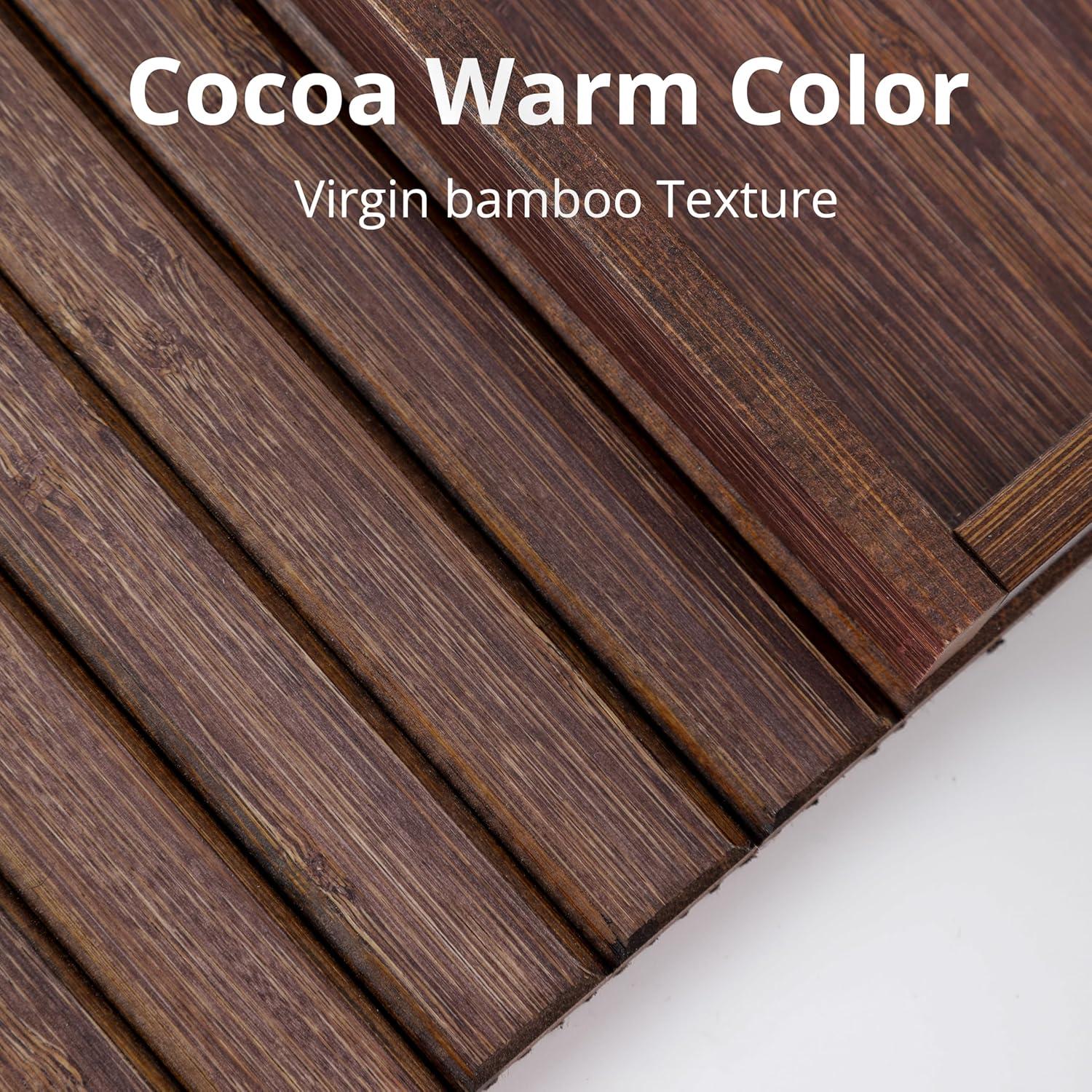 Bandeja para Reposabrazos DETOR, Bambú, 45.7x33.5cm