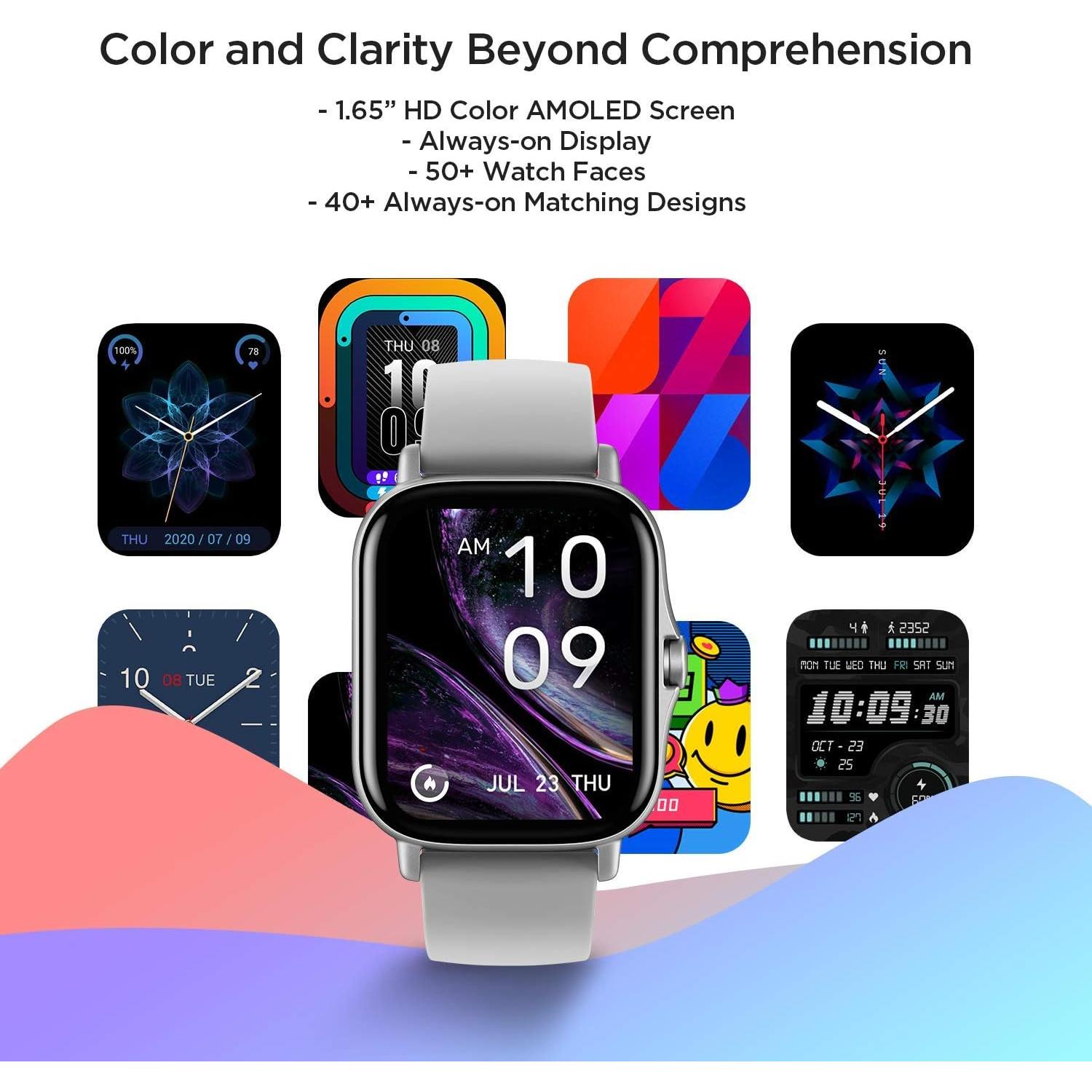 Amazfit GTS 2 Reloj Inteligente Gris Urbano con GPS y Alexa