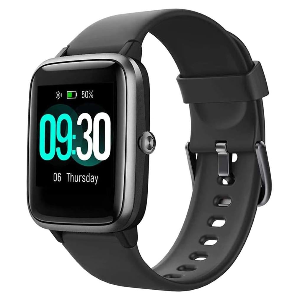 Reloj Inteligente VAOYAO ID205L Negro, Pantalla Táctil 1.3", IP68