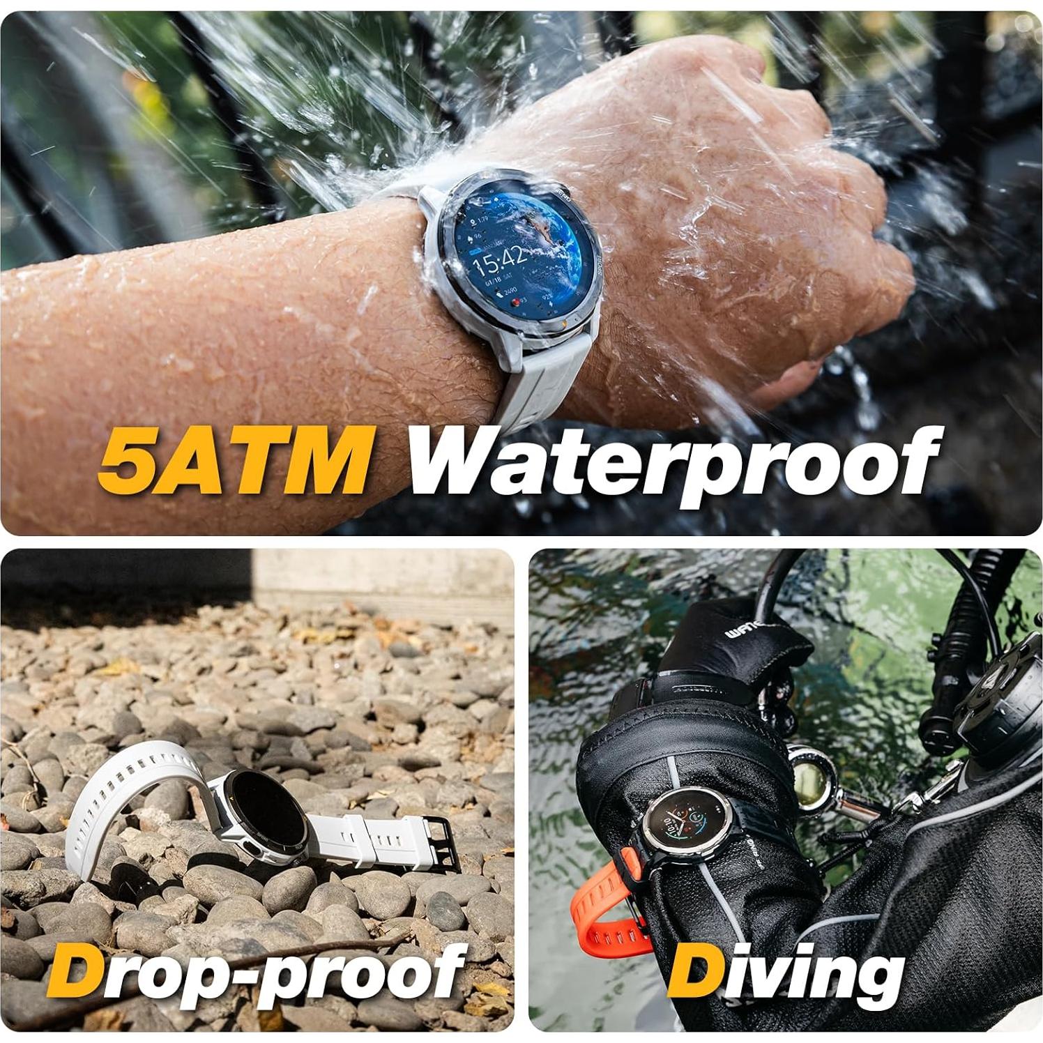 Reloj Inteligente AGM Legion GPS 5ATM AMOLED 1.43"