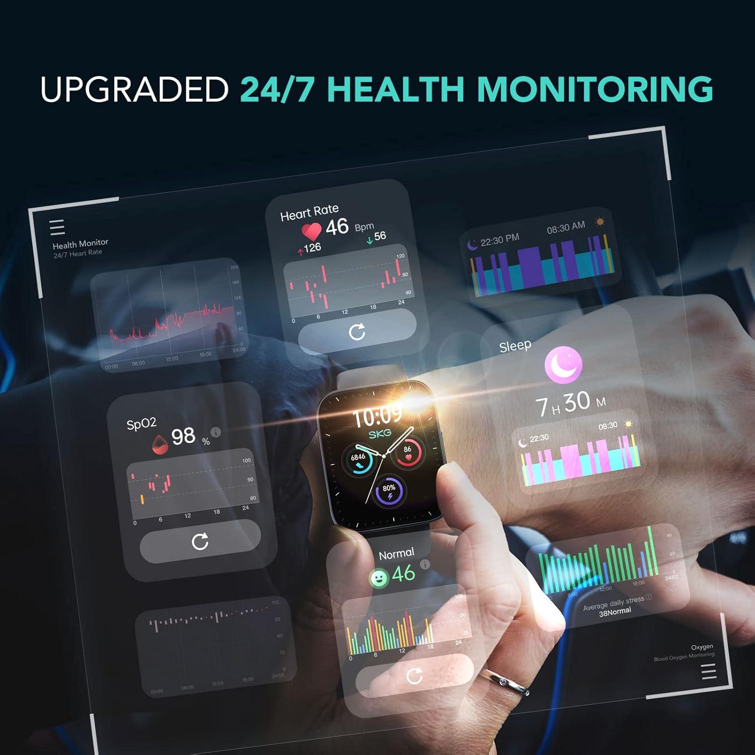 Reloj Inteligente SKG V9 con GPS, Monitoreo de Salud y Llamadas