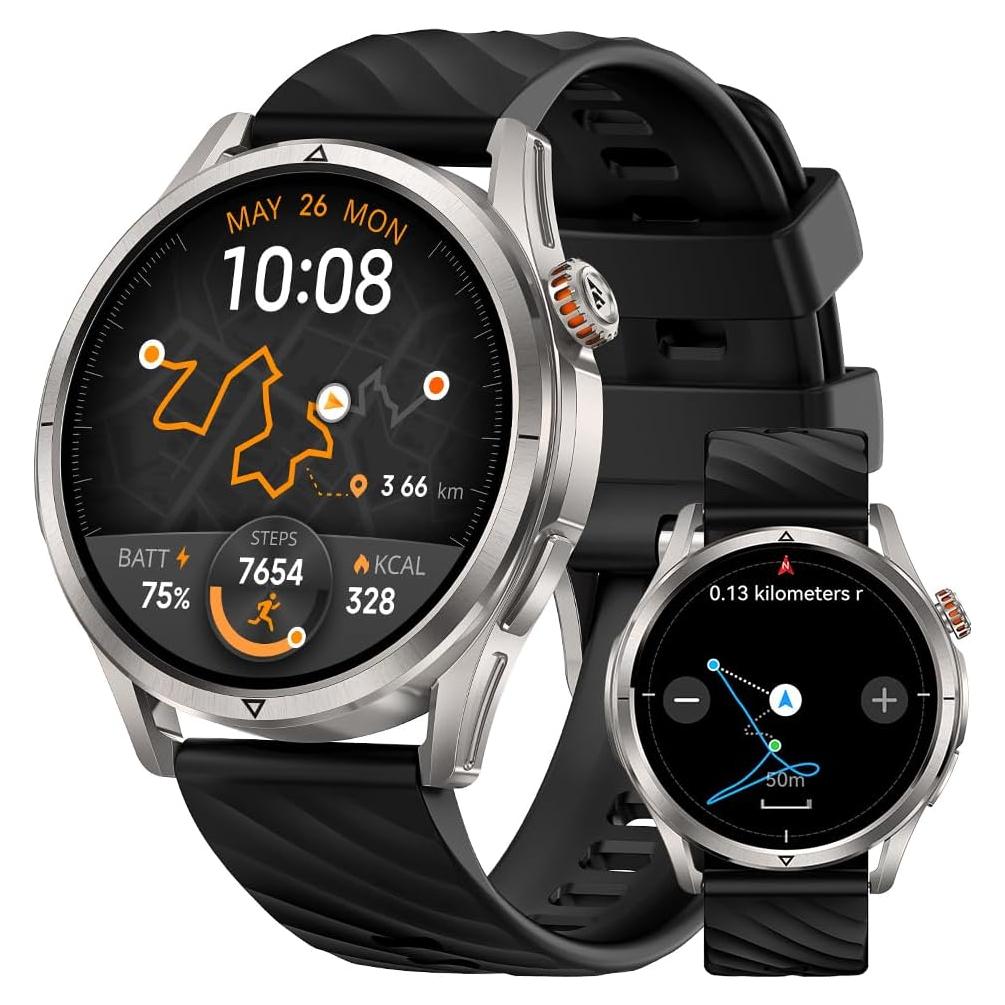 Reloj Inteligente KOSPET R10 Plata con GPS y 50 Días Batería