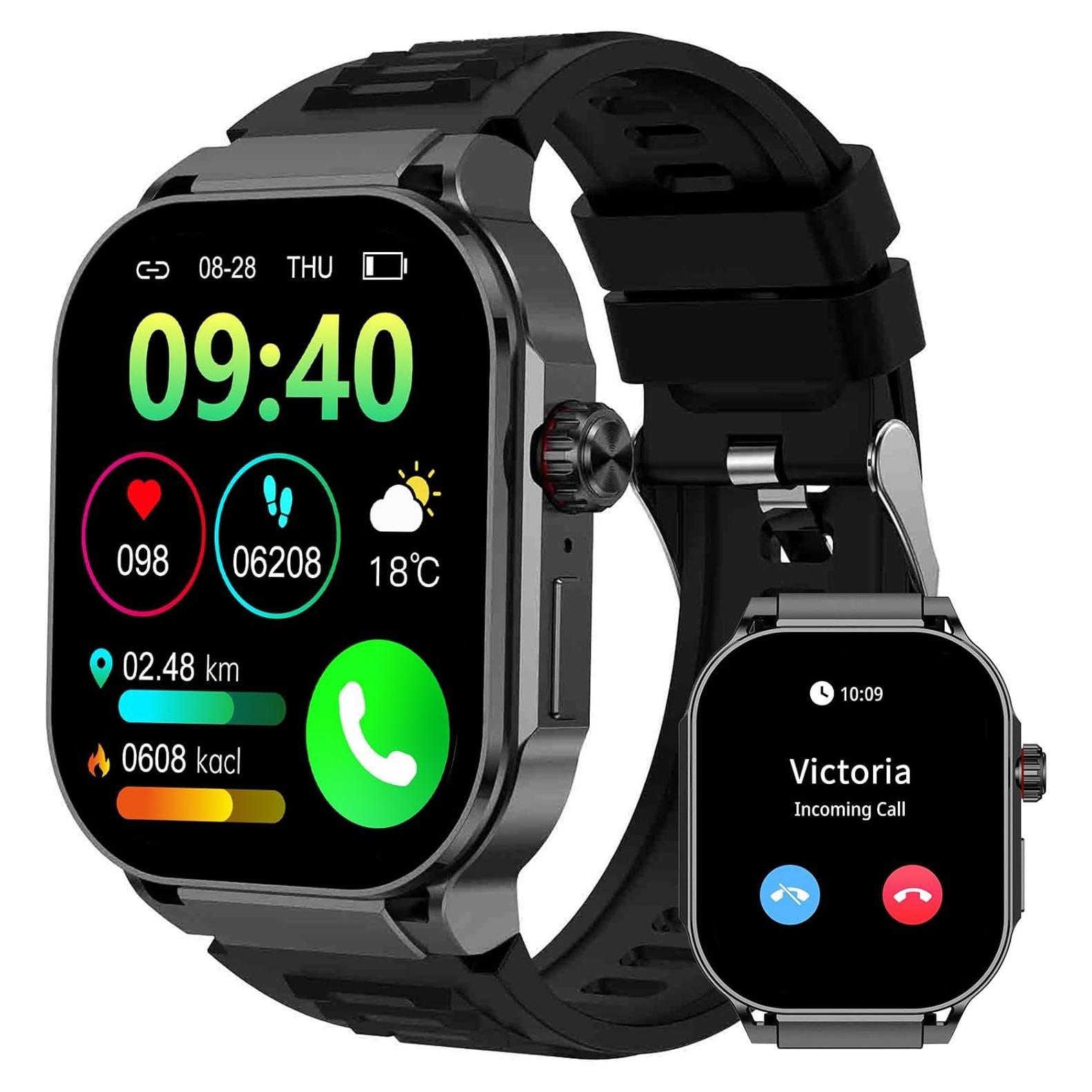 Reloj Inteligente Williben G40 AMOLED 2.06" Fitness IP67