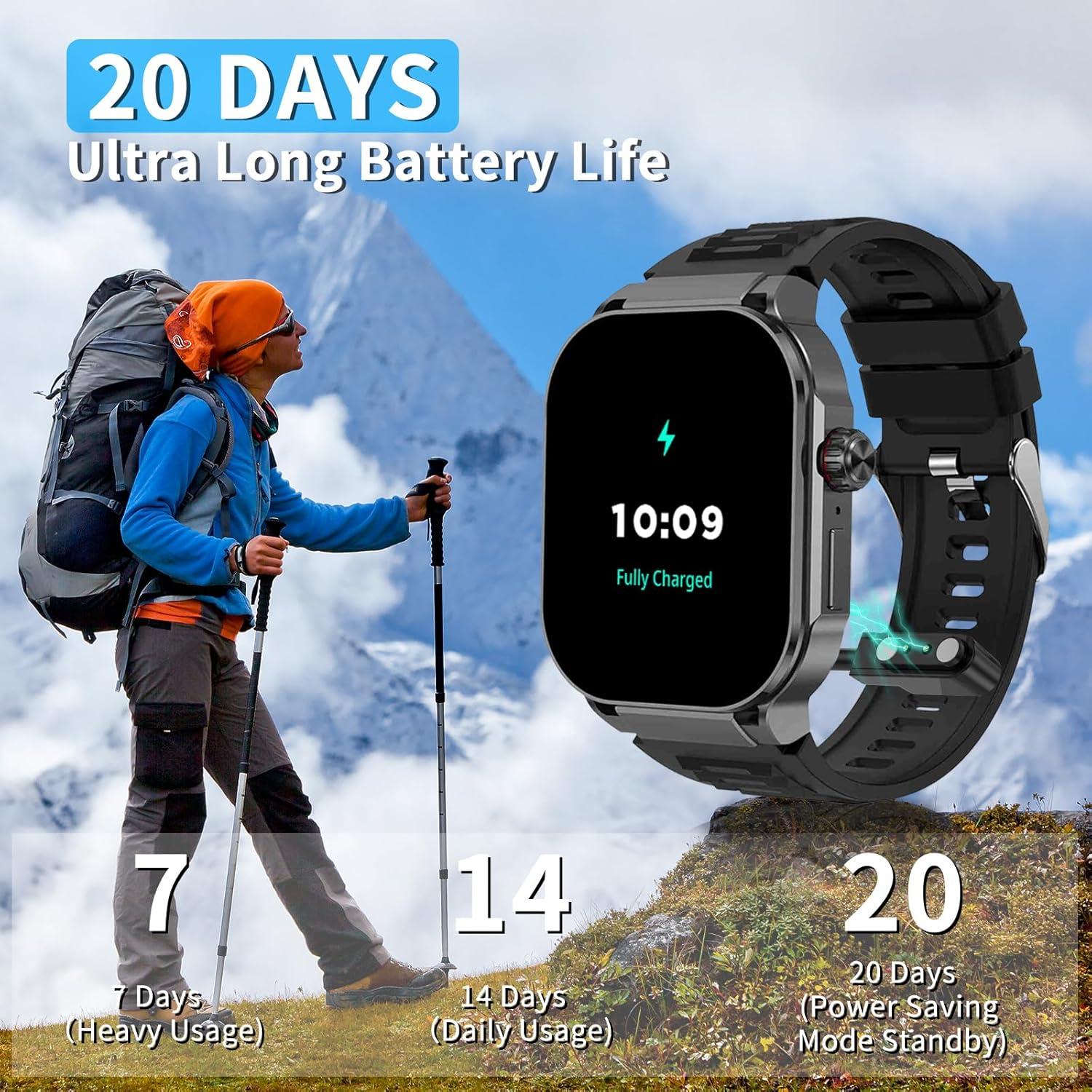 Reloj Inteligente Williben G40 AMOLED 2.06" Fitness IP67