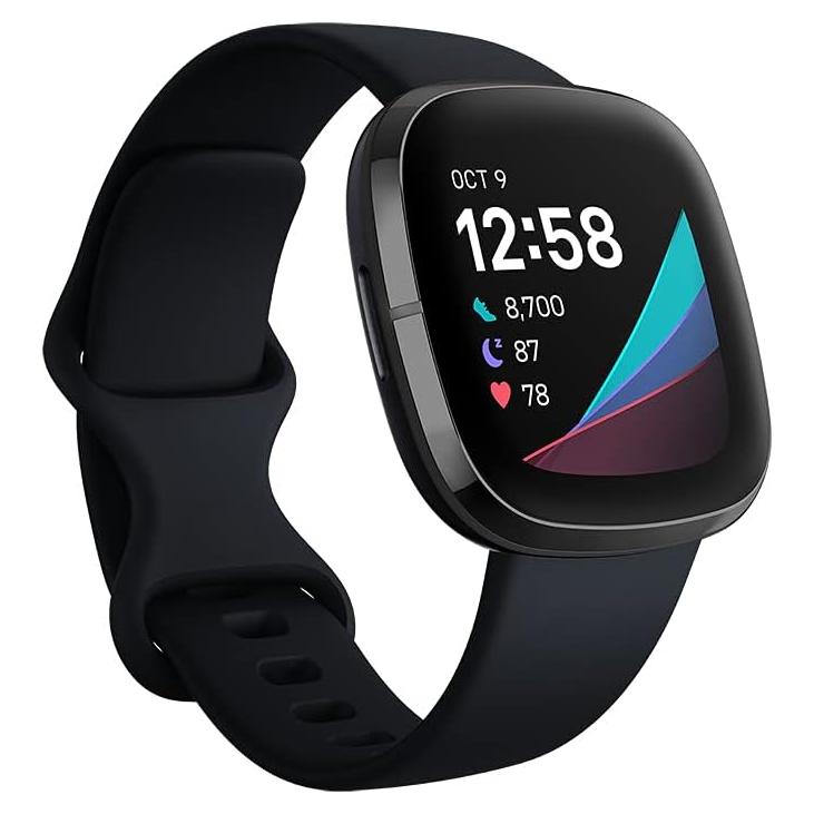 Reloj Inteligente Fitbit Sense con ECG y Sensor de Temperatura