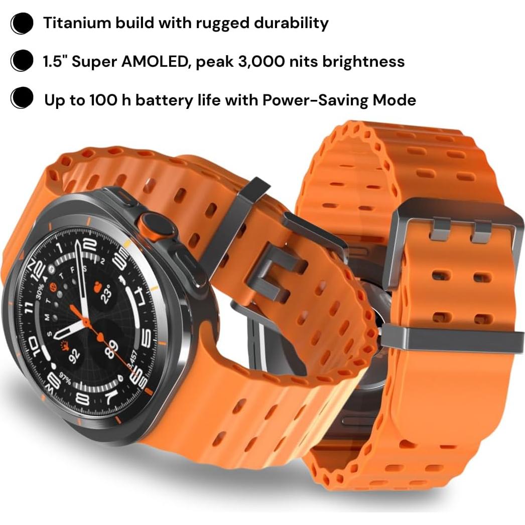 Reloj Inteligente Samsung Galaxy Watch Ultra 47mm LTE 64GB Gris