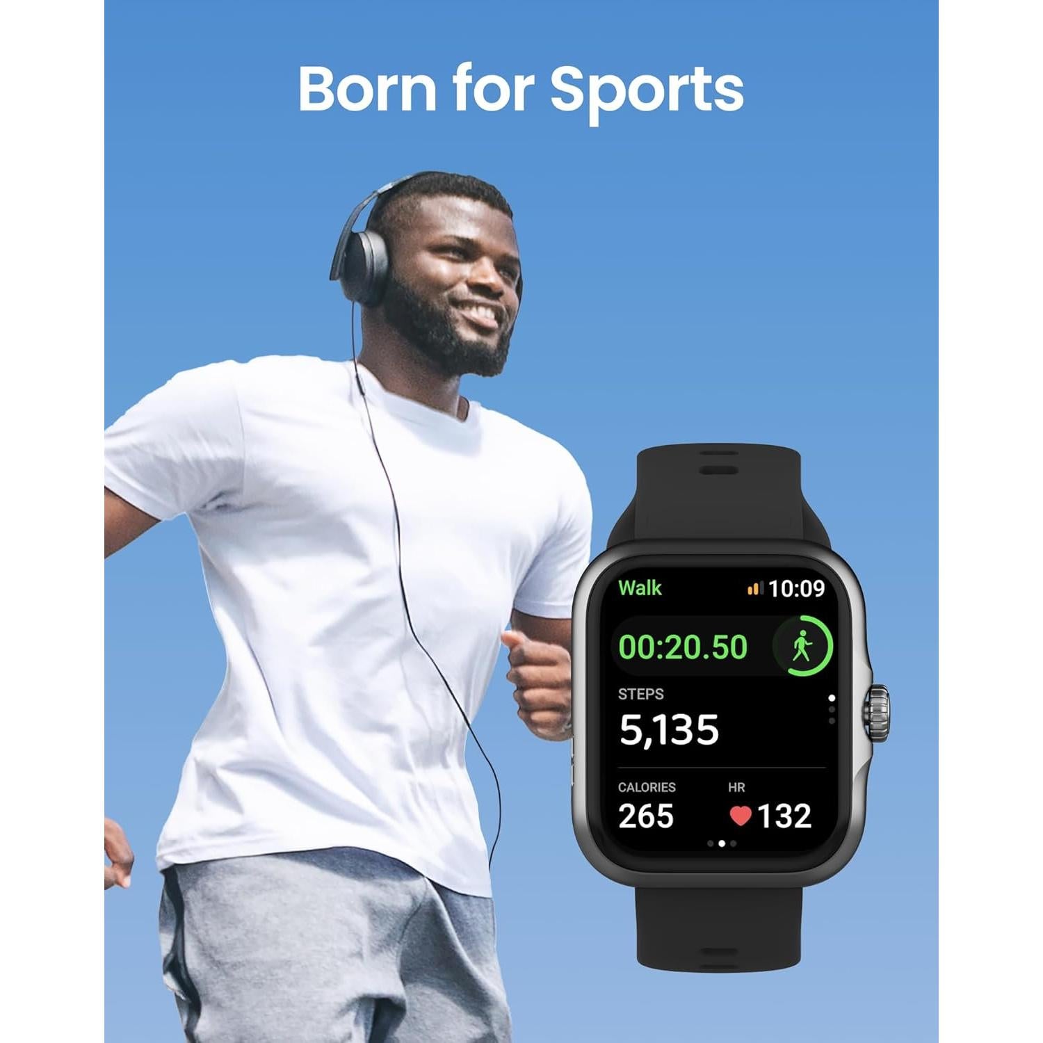 Reloj Inteligente Choiz S1 Pro con GPS y Pantalla AMOLED 1.78"