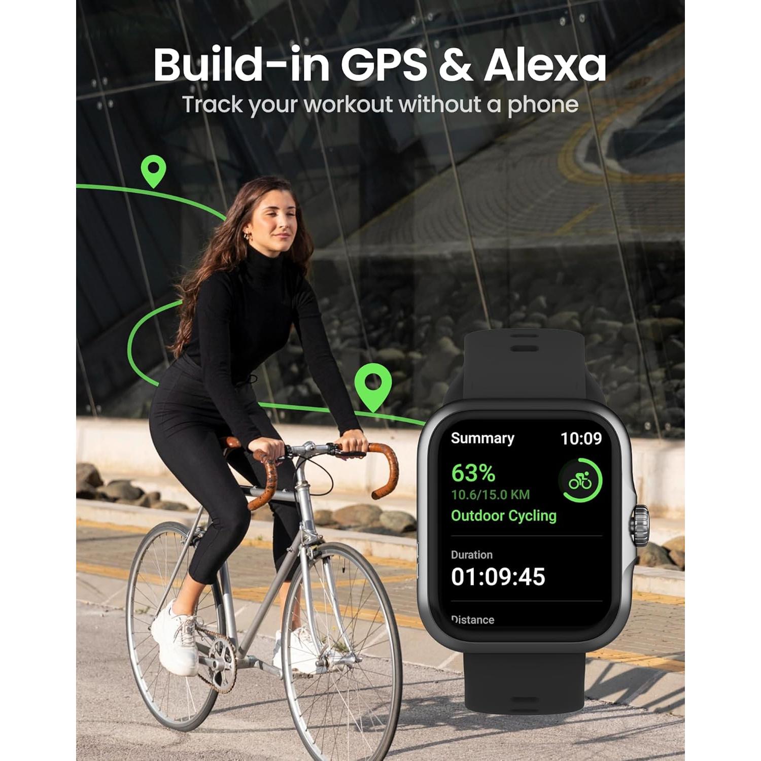 Reloj Inteligente Choiz S1 Pro con GPS y Pantalla AMOLED 1.78"