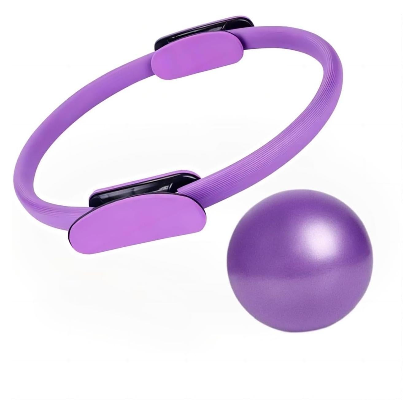 Set de Anillo y Mini Pelota de Pilates ZAGIWN 33 cm