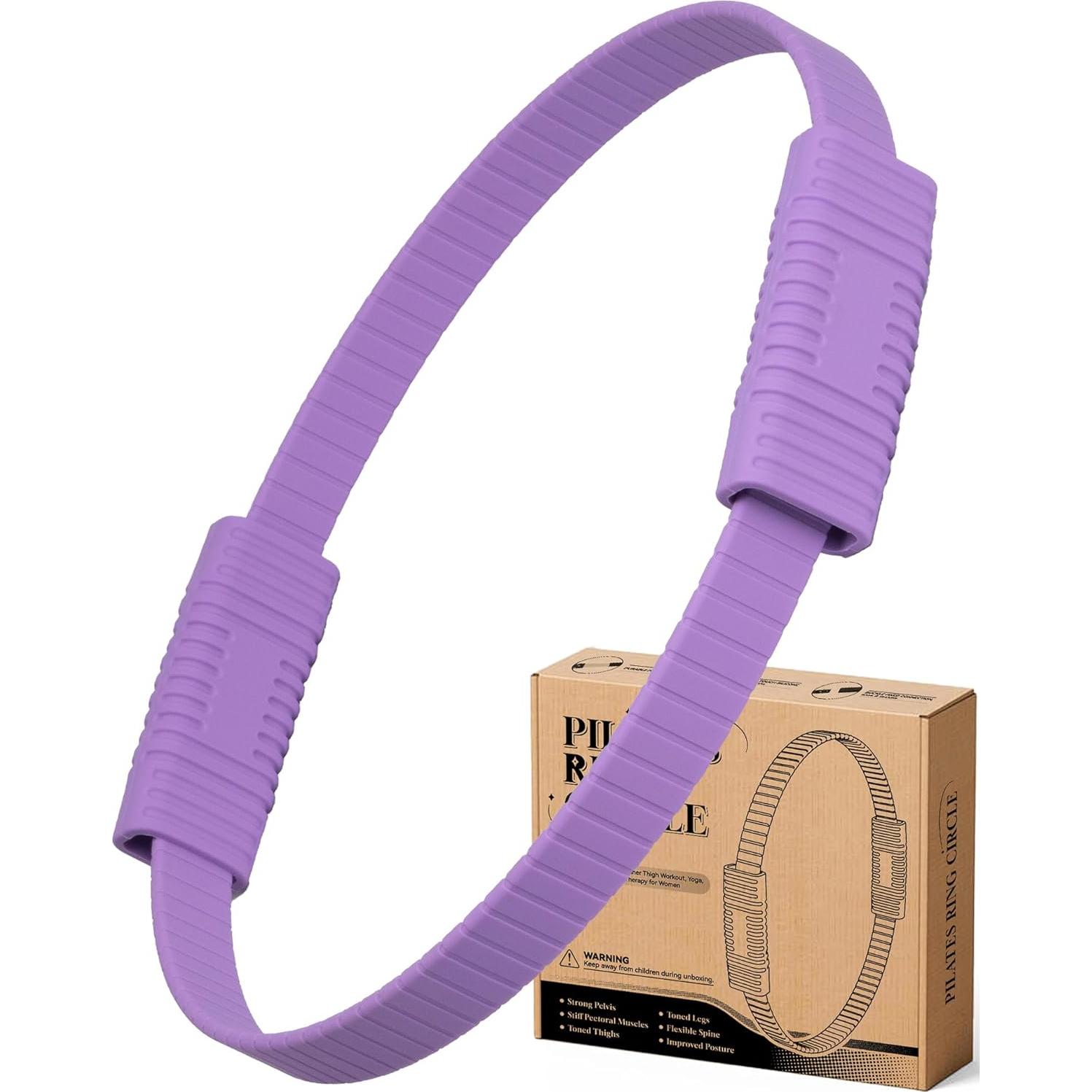 Anillo de Pilates SUBCULTUREPICK 34.3 cm Silicona Morado