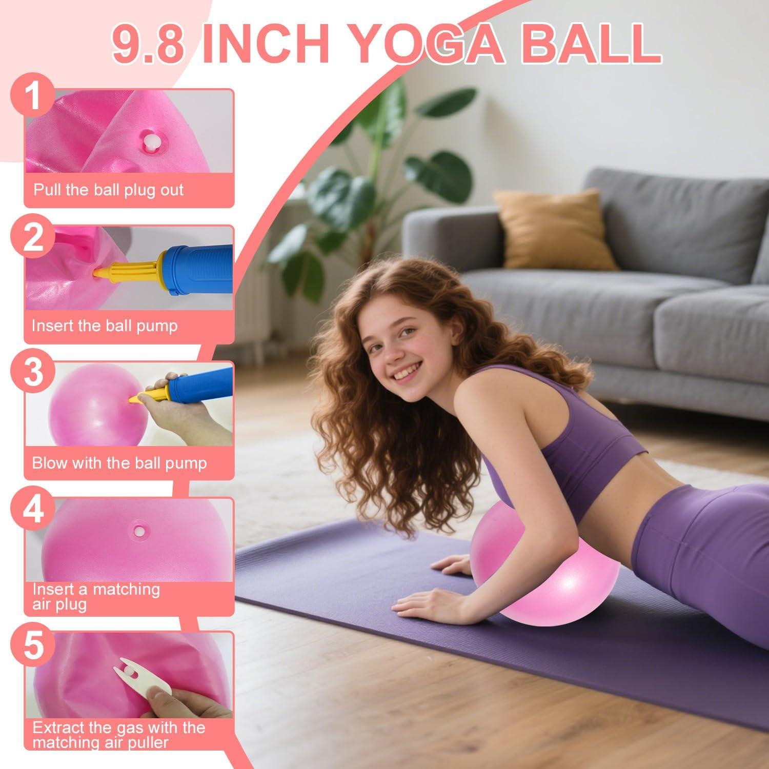 Kit Esencial de Anillo de Pilates LENGAMPLAY con Bandas