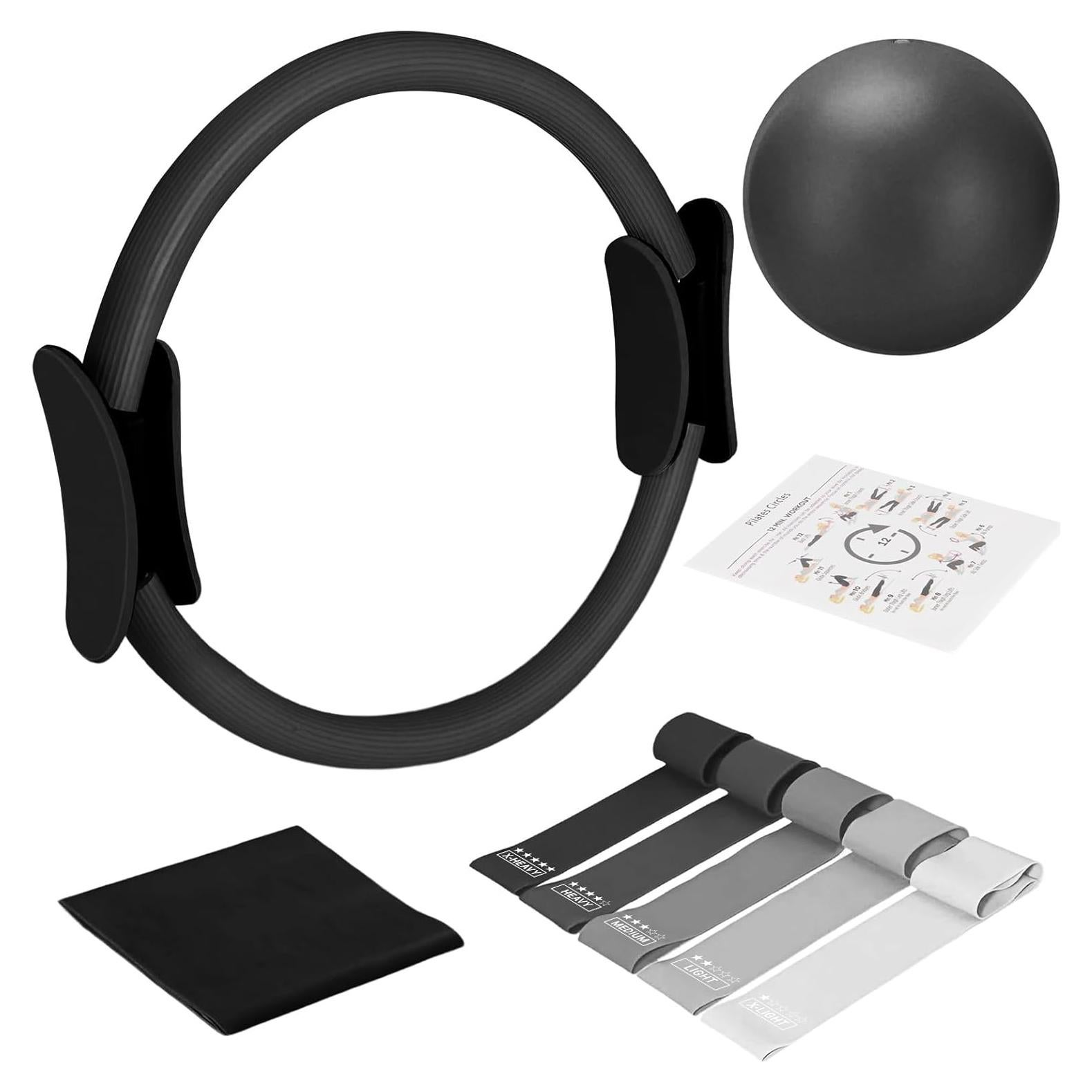 Conjunto de Anillos de Pilates TOPZGLEEY - 35.56 cm, 5 Bandas