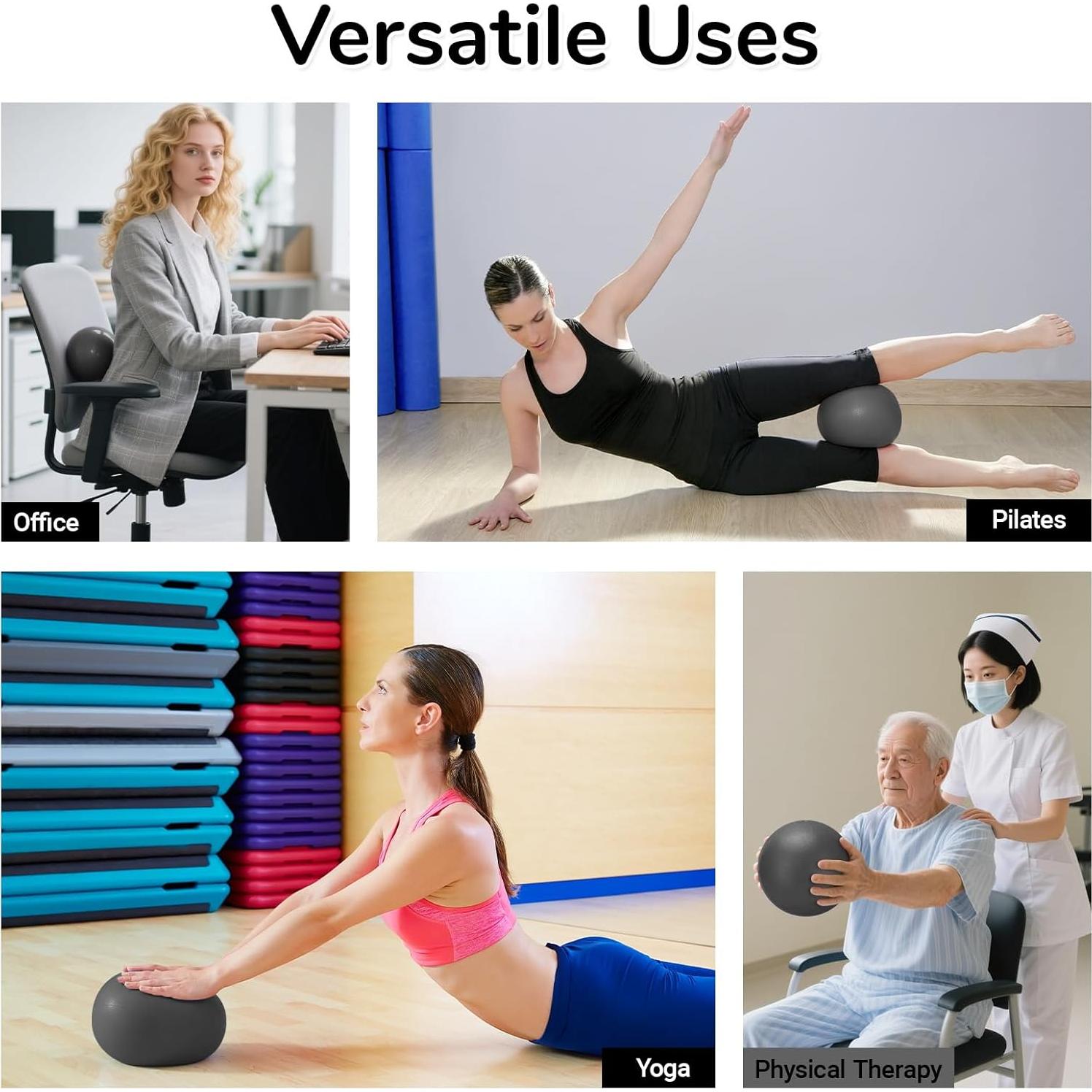 Conjunto de Anillos de Pilates TOPZGLEEY - 35.56 cm, 5 Bandas