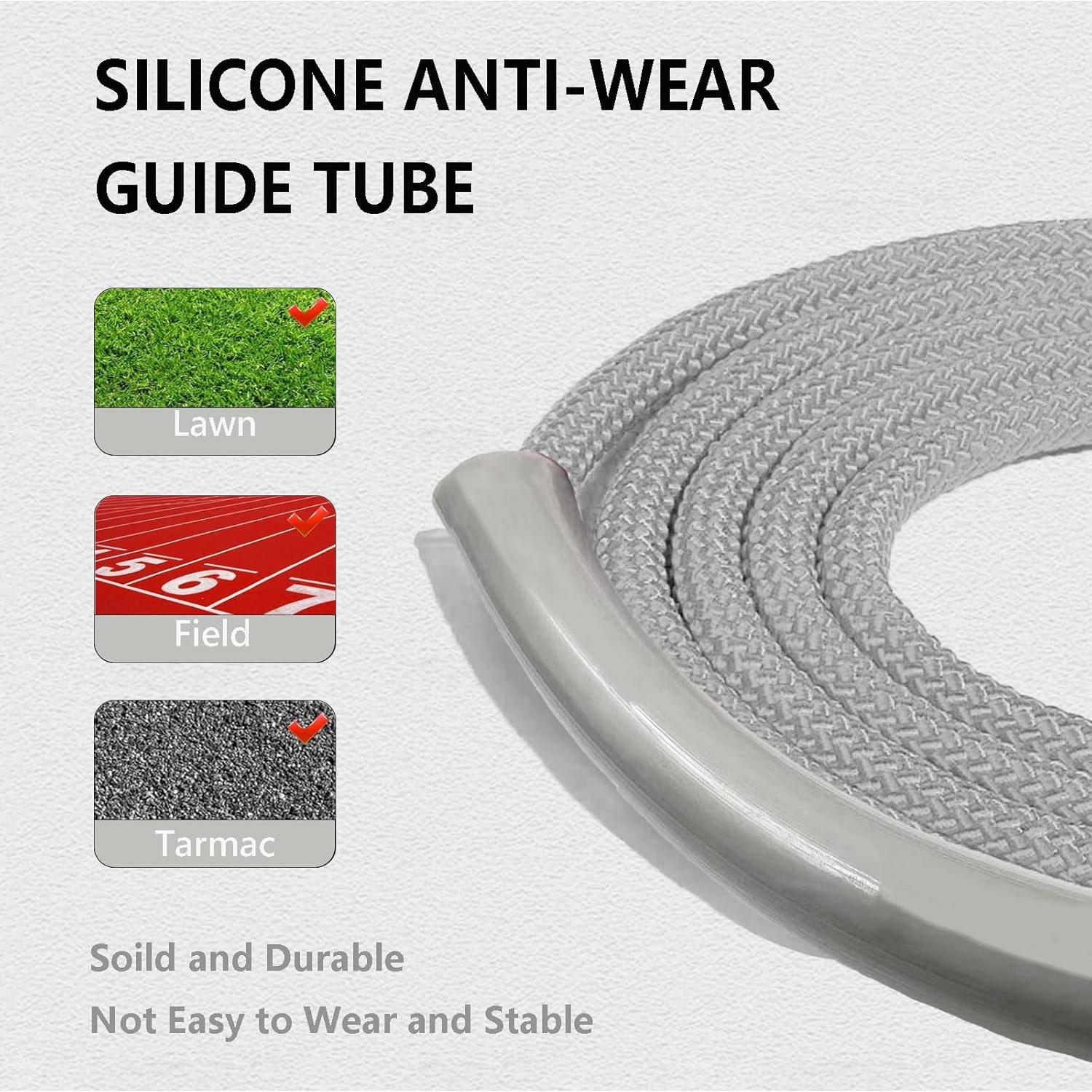 Cuerda de Salto Ajustable FitColt 3.05m con Peso y Mango de Espuma