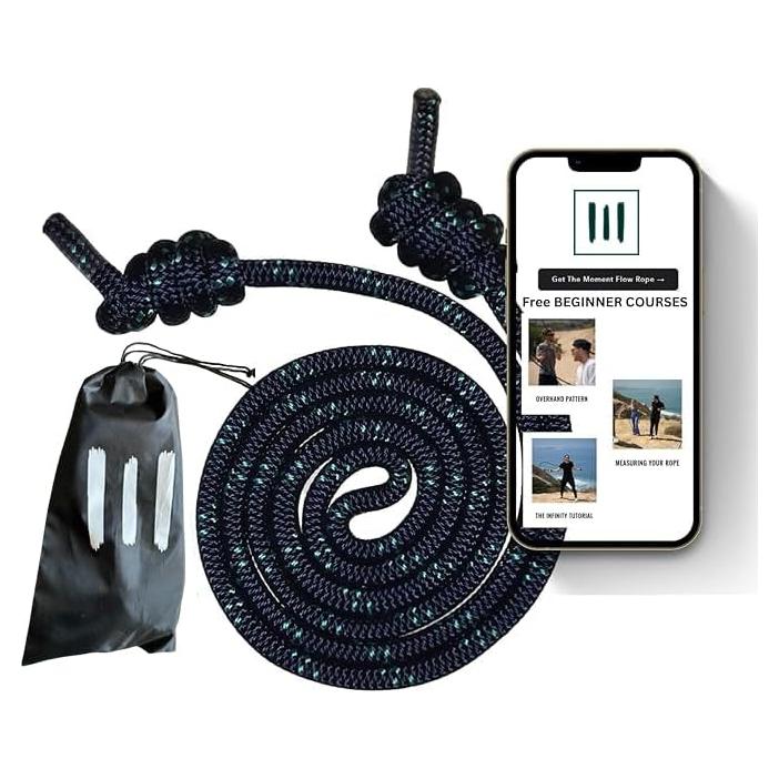 Cuerda de Salto con Peso AXiOFiT 500g Ajustable para Fitness