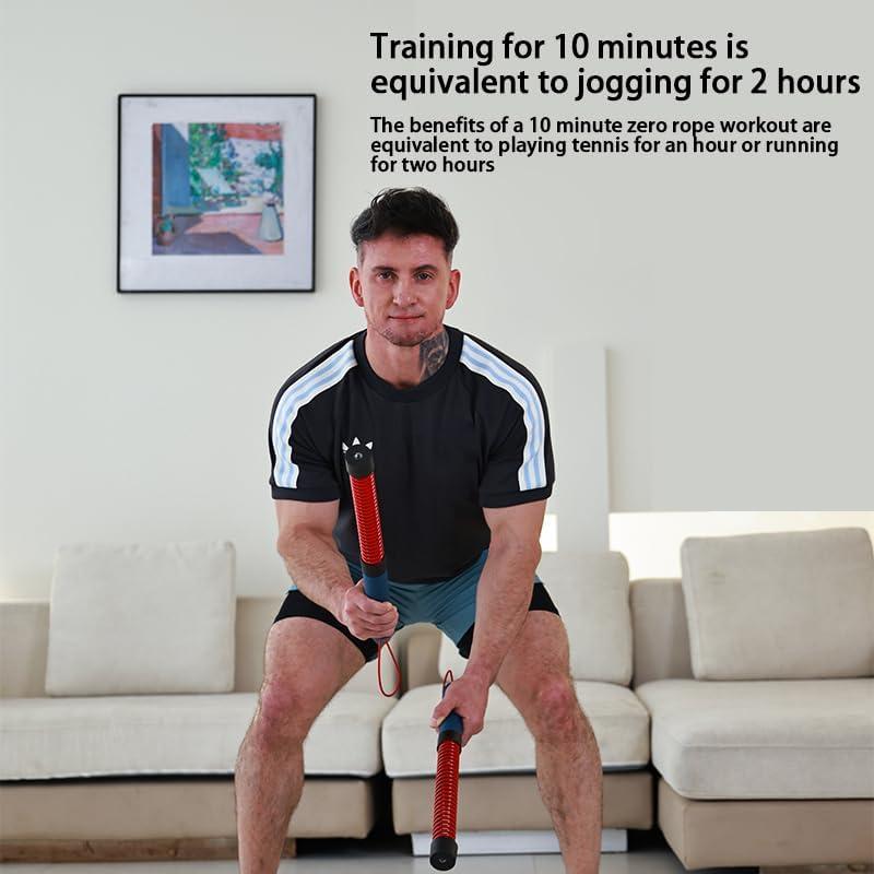 Cuerda de Batalla Sin Cuerda EWEMDAI Ajustable 50cm para Fitness