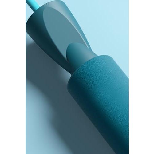 Cuerda de Salto Ajustable con Peso ASEANAO Rosa 42cm