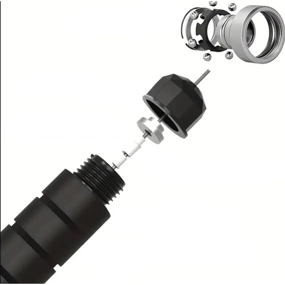 Cuerda de Salto Ajustable Genérico con Mangos de Espuma - Fitness