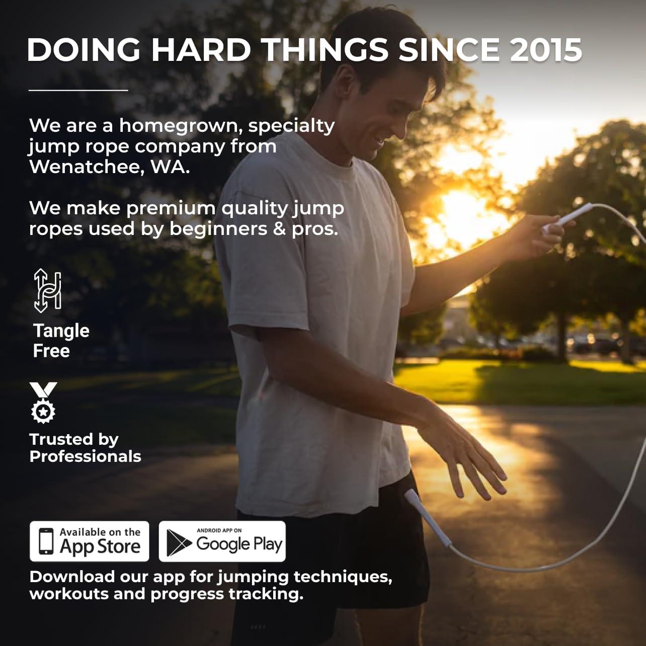 Cuerda de Salto Elite Jumps 3.05m Ajustable PVC 6mm