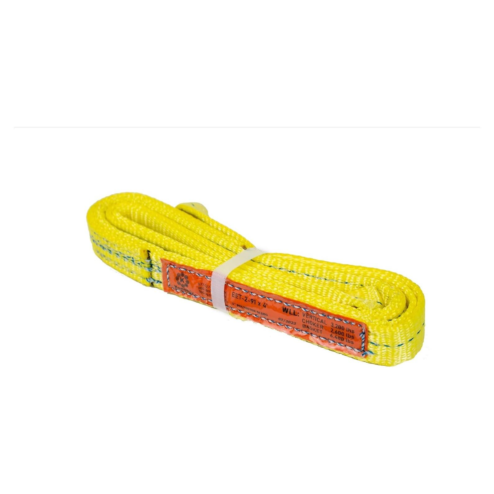 Eslinga de Poliéster Kennedy 2.54cm x 1.22m Ojo Torcido