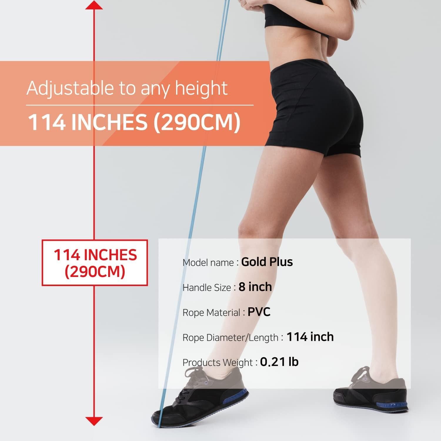 Cuerda de Saltar Ajustable KSY JUMP ROPE 290 cm Verde