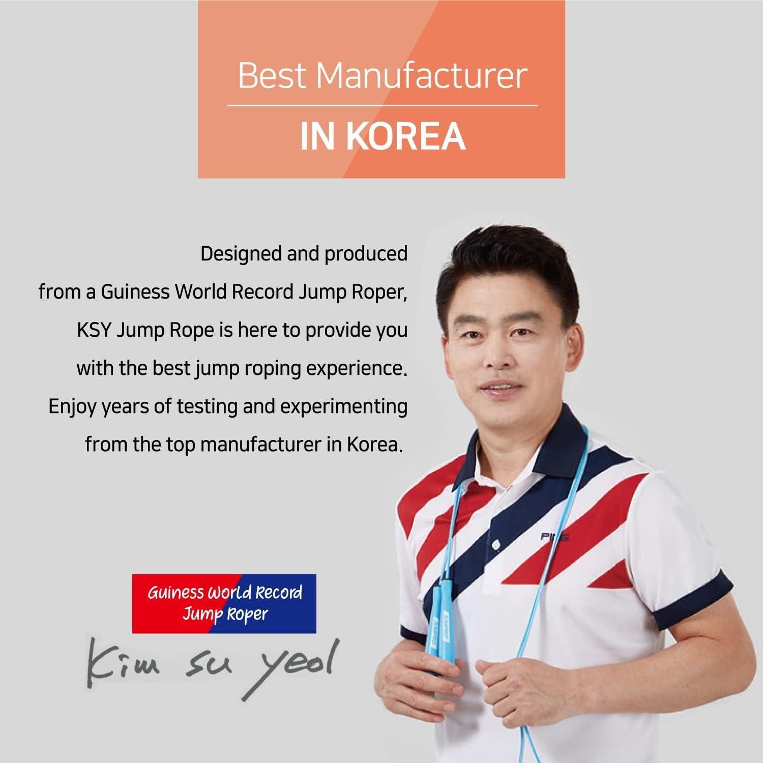 Cuerda de Saltar Ajustable KSY JUMP ROPE 290 cm Verde