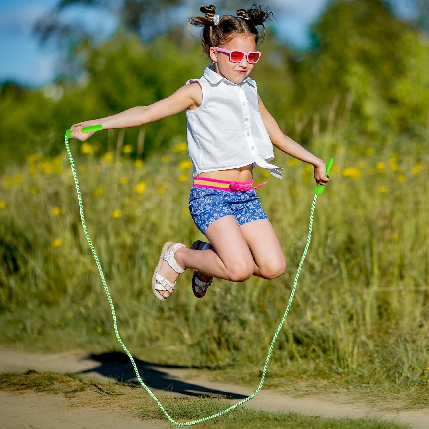 Cuerda de Salto ZATAYE para Niños 2.37m Ajustable Multicolor