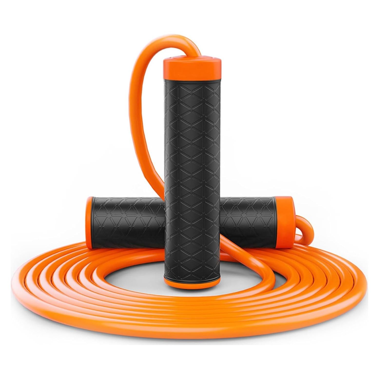 Cuerda de Salto con Peso Ajustable qiyeyeye para Fitness