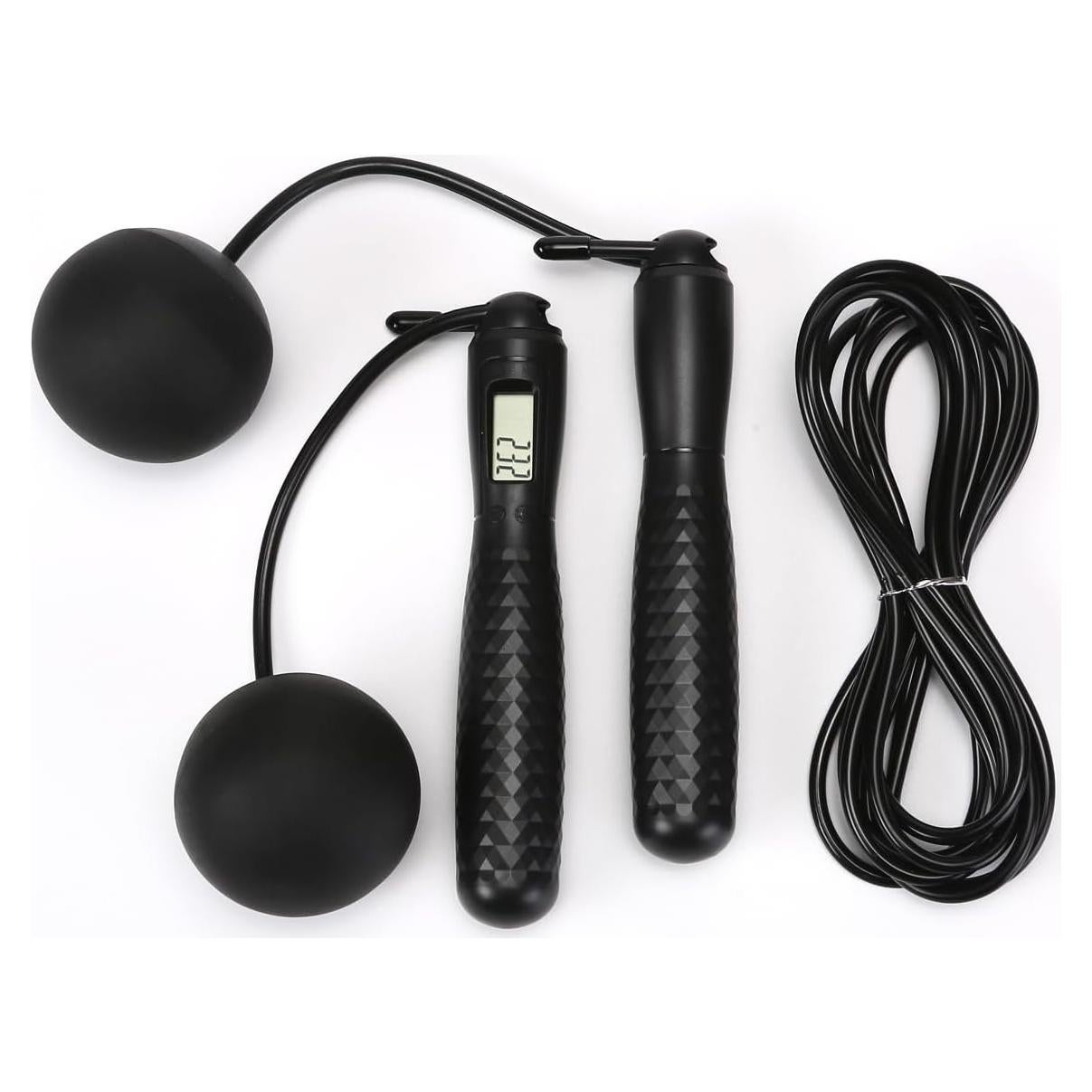 Cuerda de Salto Inalámbrica SCRAFTION con Contador LCD 2 en 1