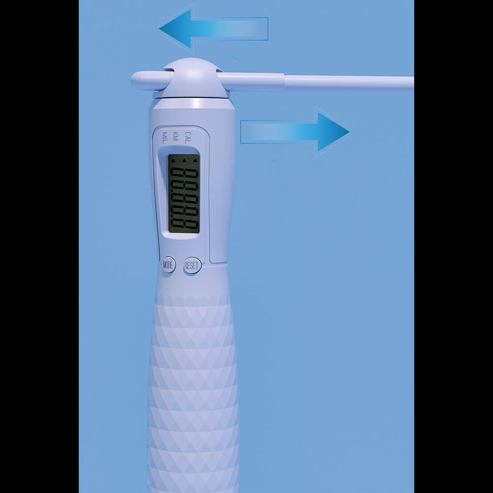 Cuerda de Salto Inalámbrica SCRAFTION con Contador LCD 2 en 1