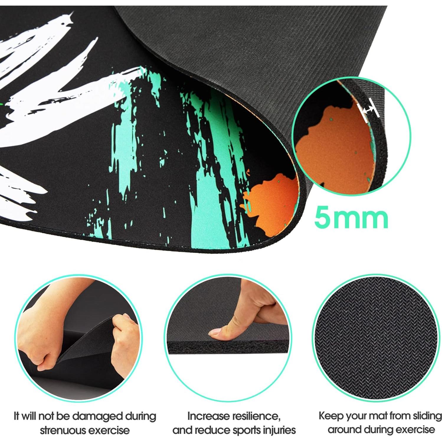 Alfombrilla de Ejercicio Antideslizante Flowort 121.9x91.4cm