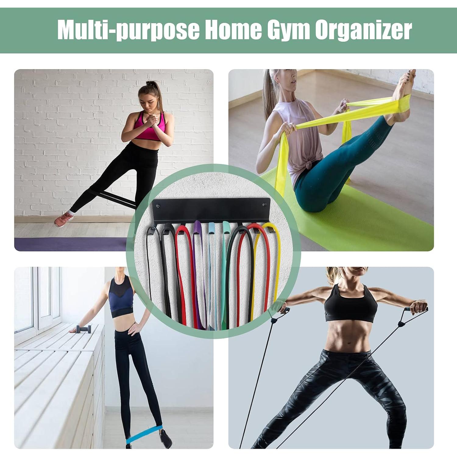 Estante de Almacenamiento Multiusos Tamisom para Gimnasio - Metal Negro