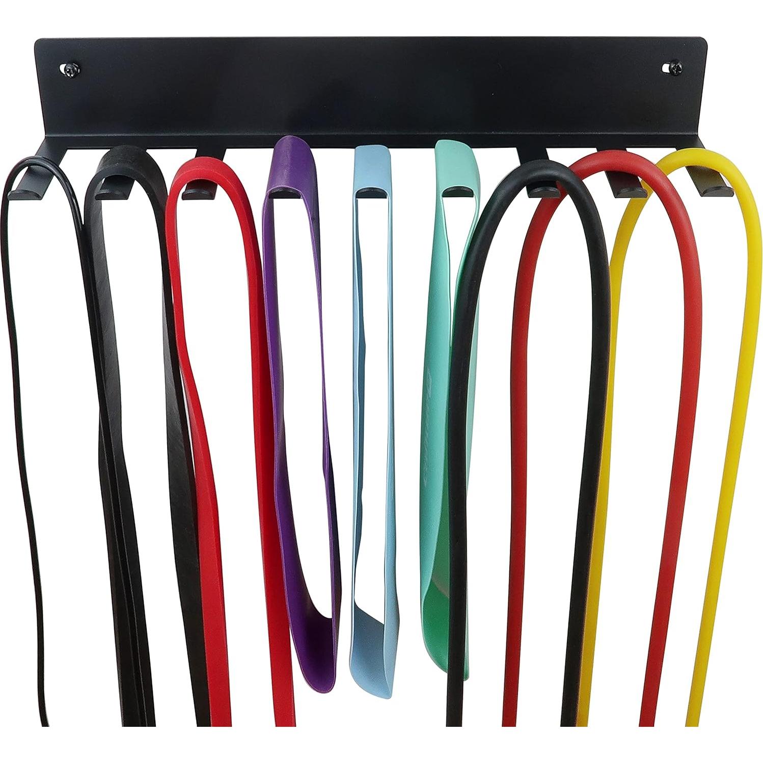 Estante de Almacenamiento Multiusos Tamisom para Gimnasio - Metal Negro