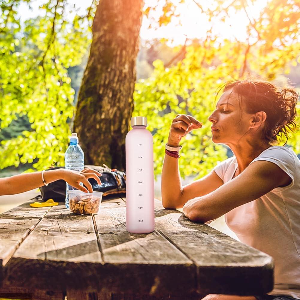 Botella de Agua Eforcase 1L Antideslizante BPA Free