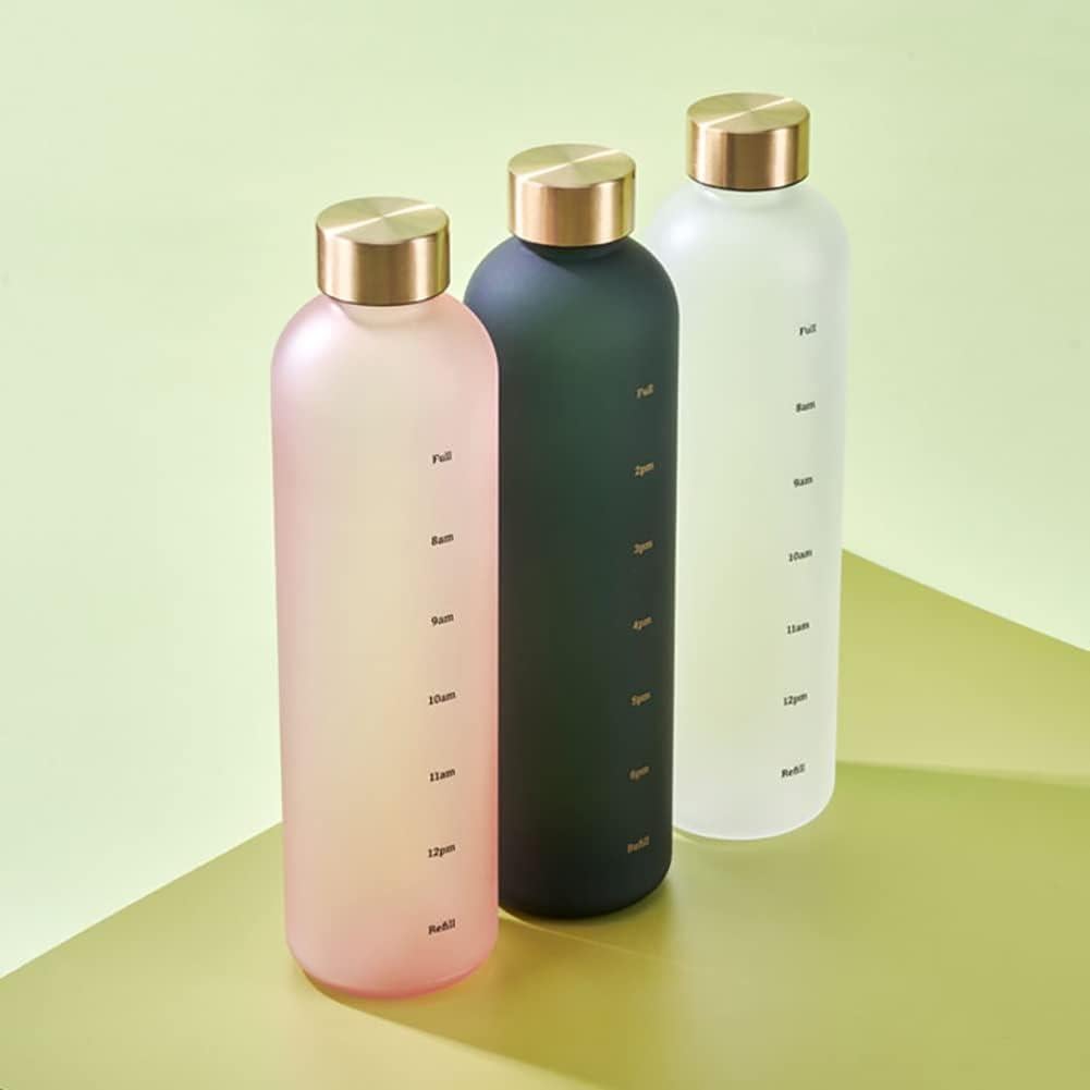 Botella de Agua Eforcase 1L Antideslizante BPA Free