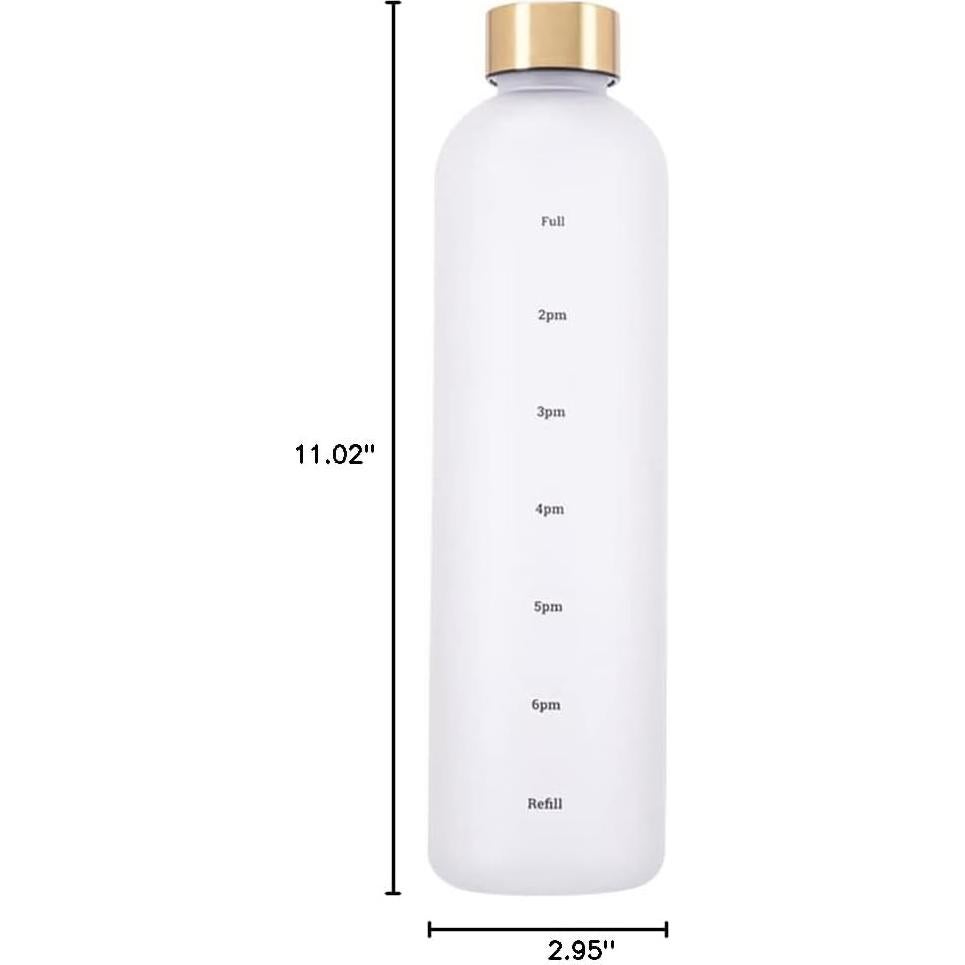 Botella de Agua Eforcase 1L Antideslizante BPA Free