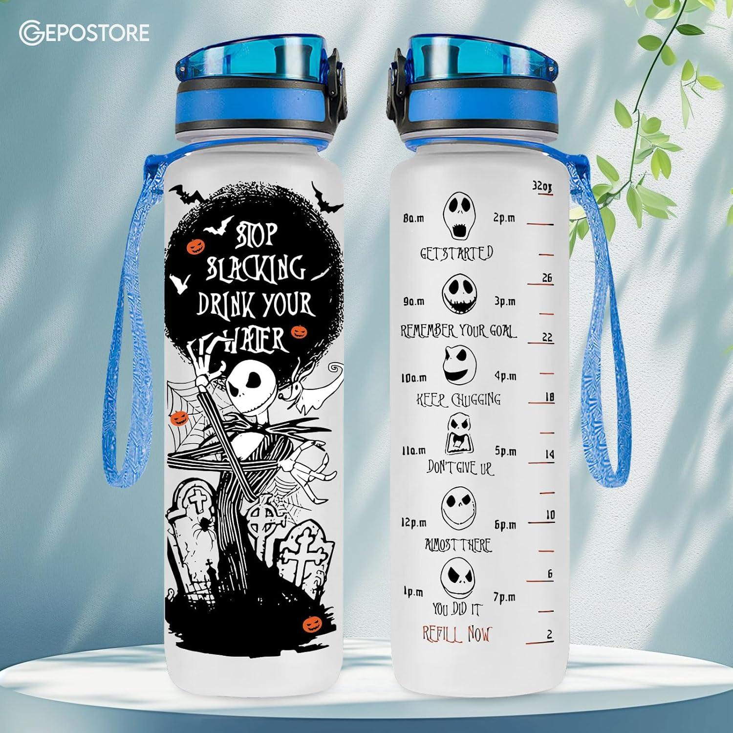 Botella de Agua Motivacional GEPOSTORE 0.95L Tritan Jack