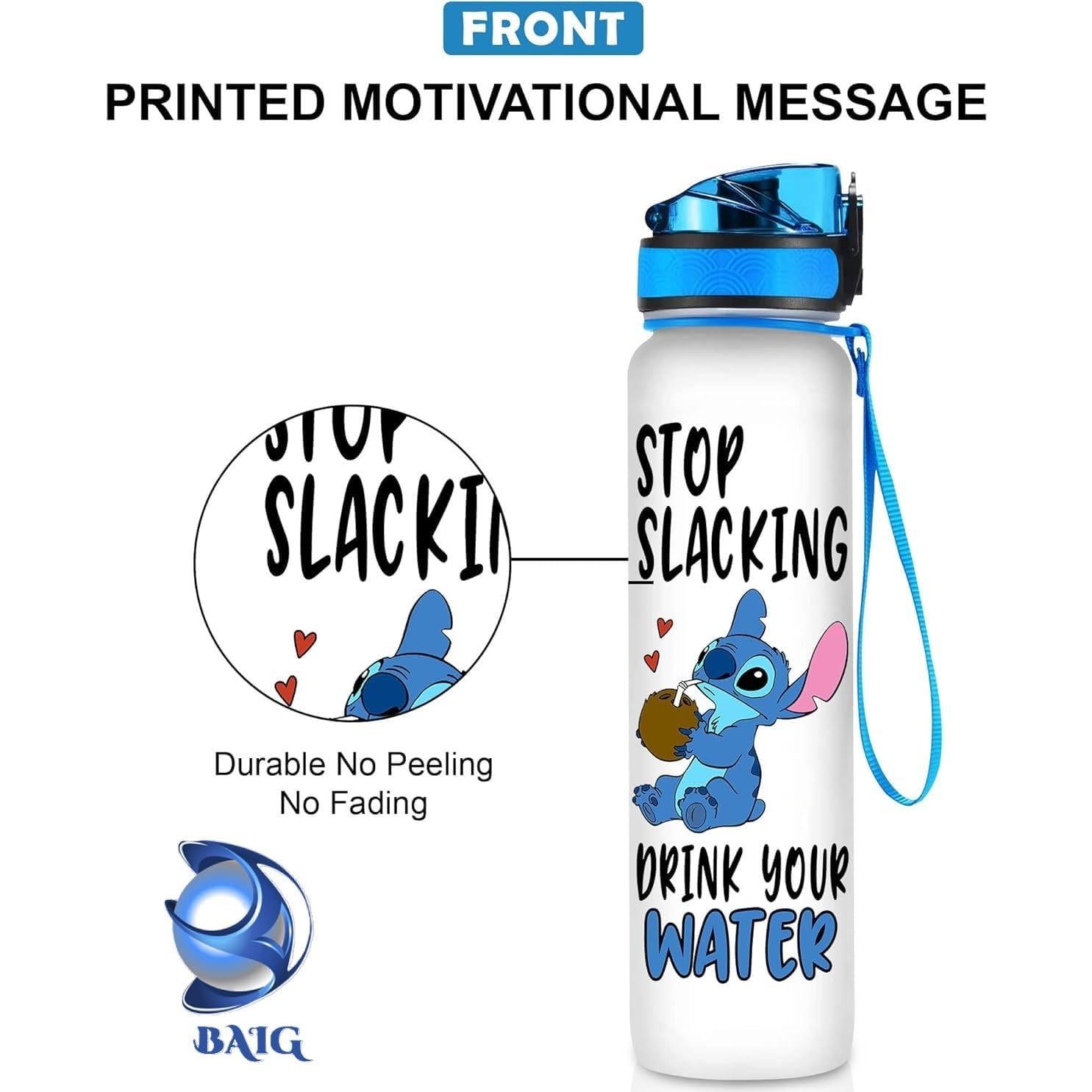 Botella de Agua Aislada BAIG Alien 0.95L con Marcador