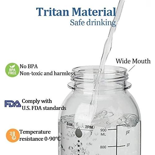 Botella de Agua Deportiva Louis Donné 1L Tritan BPA Libre