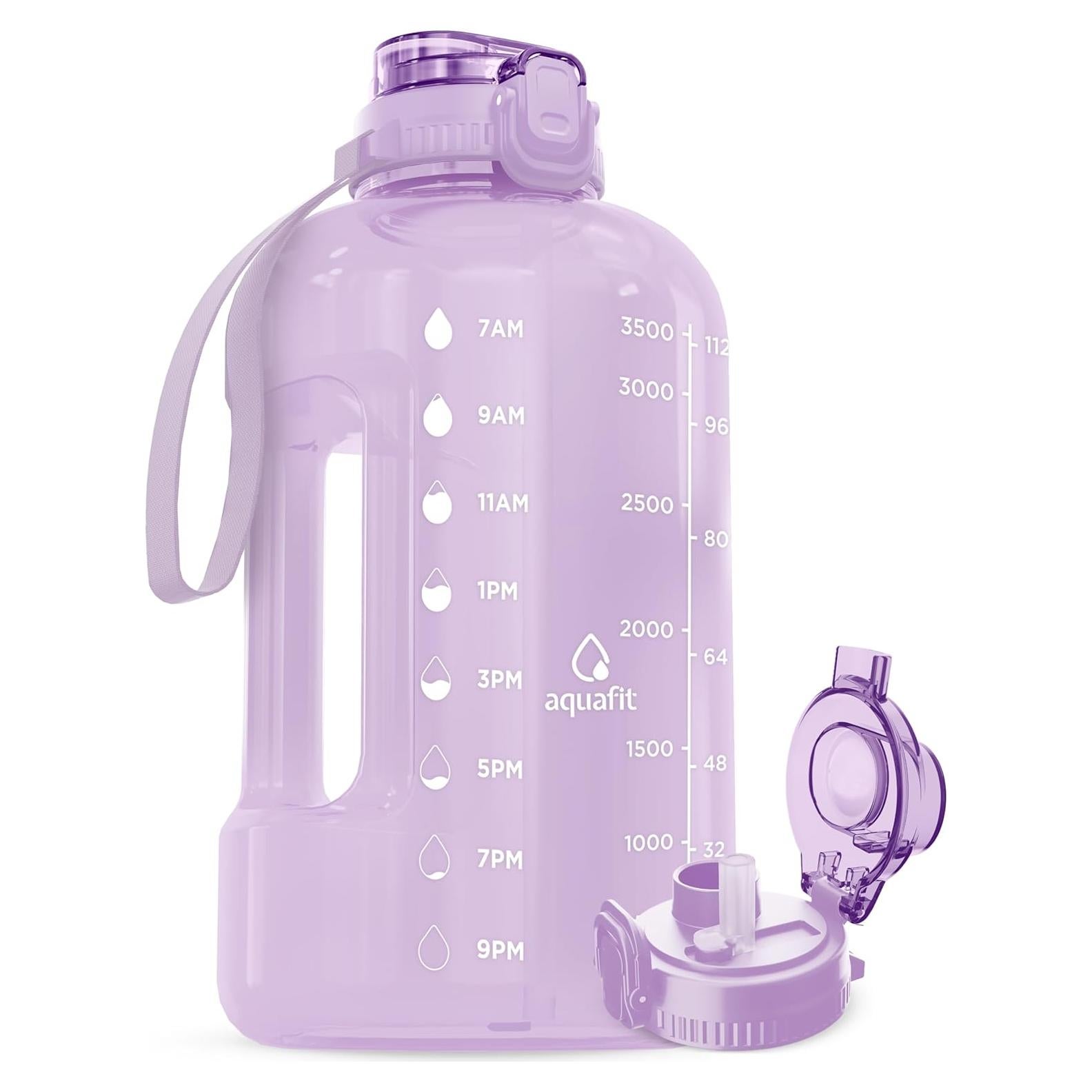Botella de Agua AQUAFIT 1 Galón Niebla Púrpura Libre BPA