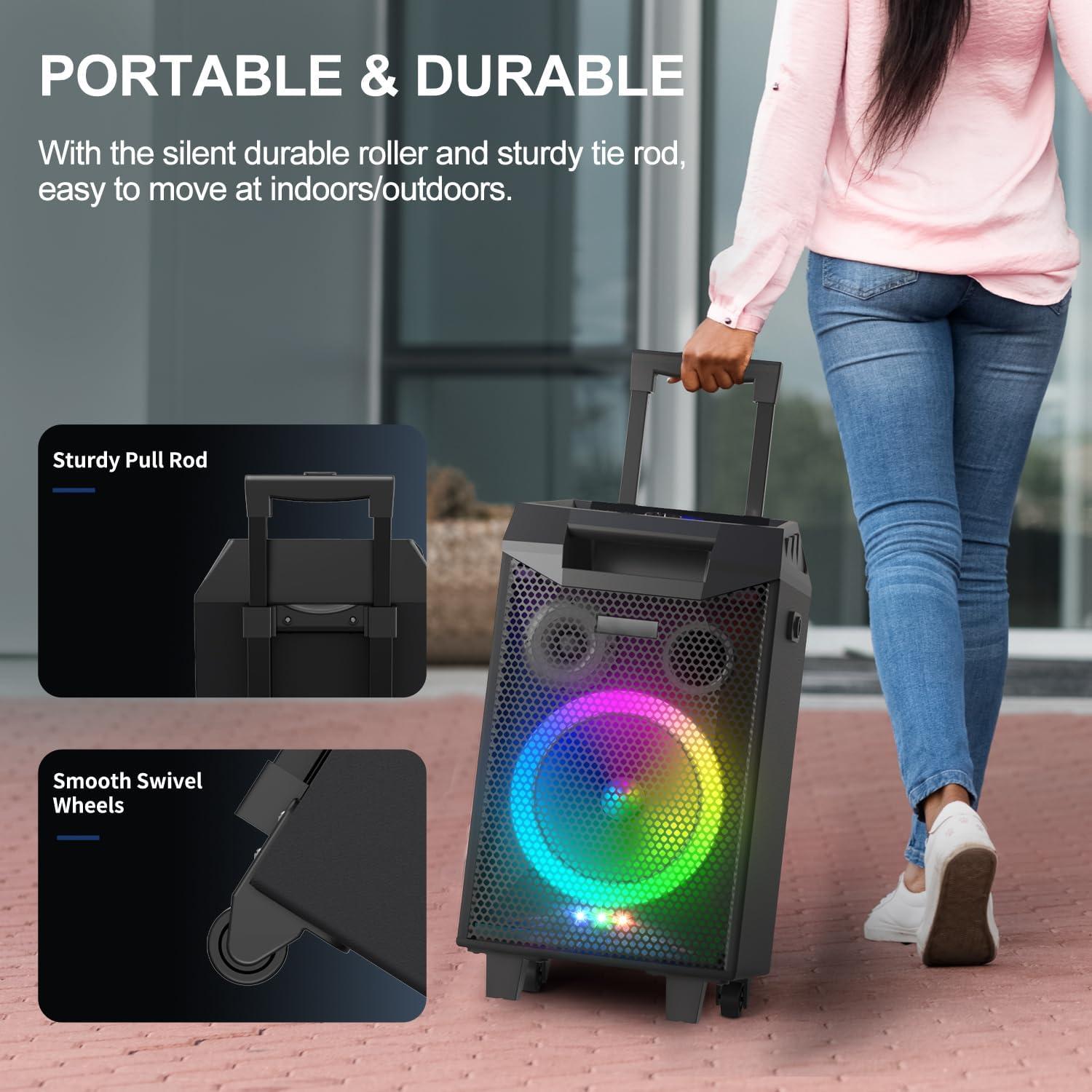 Máquina de Karaoke VeGue VS-0866 con Altavoces Bluetooth 20.32 cm